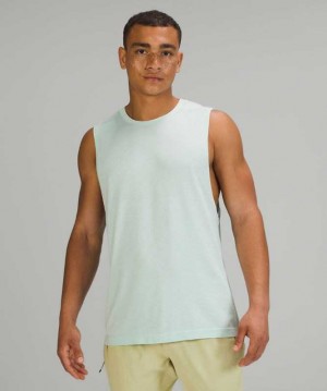 Lululemon Metal Vent Tech Sleeveless 2.0 Erkek Üstler Nane Nane | KLFVIR-961