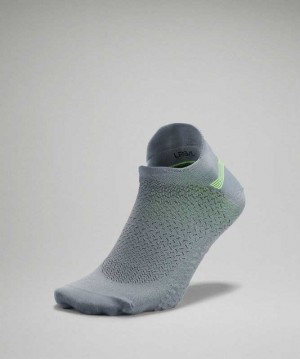 Lululemon MicroPillow Tab Running Light Cushioning Erkek Çorap Chambray | ZSVKBR-645