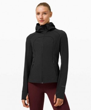 Lululemon Mist Over Windbreaker Kadın Mont Siyah | ZBQYGN-378