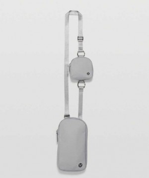 Lululemon Modular Phone Crossbody Çantası Gri | XIJDZA-723