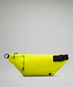 Lululemon Multi-Pocket Belt Çantası Sarı Siyah | PIWBSU-120