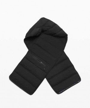 Lululemon Navigation Down Fular Siyah | PALMUS-208