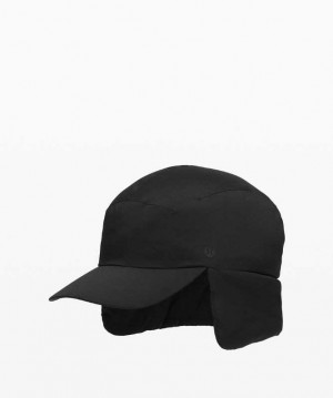 Lululemon Navigation Loft Trapper Şapkalar Siyah | YCDZIJ-074