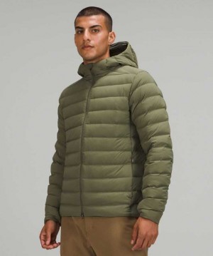 Lululemon Navigation Stretch Down Erkek Mont Zeytin Yeşili | ADTQGW-967