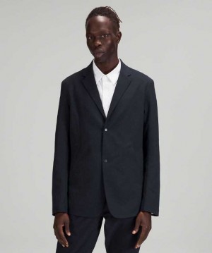 Lululemon New Venture Blazer Erkek Mont Lacivert | YZTLQH-168