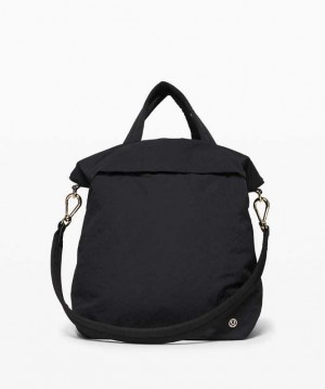 Lululemon On My Level 19L Çantası Siyah Altın | GKUVJW-580
