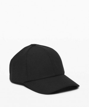 Lululemon On The Fly Ball Cap Şapkalar Siyah | OMQTSE-084