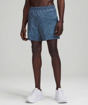 Lululemon Pace Breaker 5" LL Erkek Şort Mavi | WPNSXL-398
