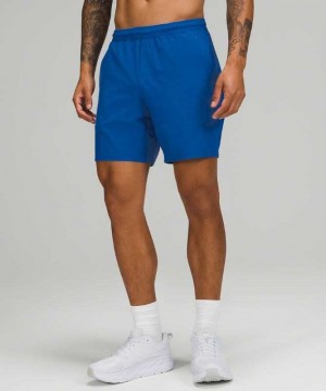 Lululemon Pace Breaker 7" LL Erkek Şort Mavi | TXWLAC-931