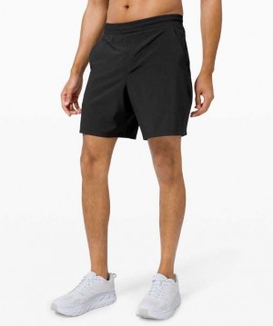 Lululemon Pace Breaker 7" New Liner Fit Erkek Şort Siyah | OVMDAT-205