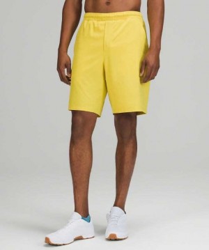 Lululemon Pace Breaker 9" Lined Erkek Şort Soleil | MUFKRJ-247