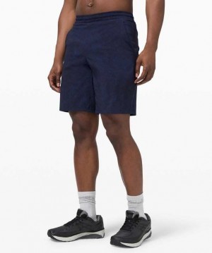 Lululemon Pace Breaker 9" Lined Erkek Şort Lacivert | ZVIGCW-764