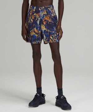 Lululemon Pace Breaker Lined 7" Erkek Şort Mavi | NZPCOE-912