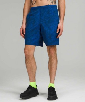 Lululemon Pace Breaker Linerless 9" Erkek Şort Mavi Lacivert | ROWQGJ-697