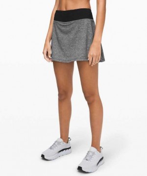 Lululemon Pace Rival MR Long Kadın Etek Siyah Siyah | DPATRV-562