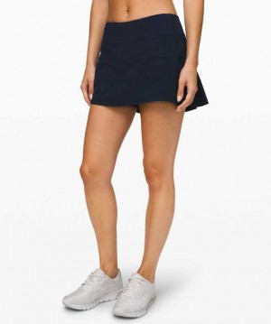 Lululemon Pace Rival Mid-Rise Kadın Etek Lacivert | ADBSJR-907