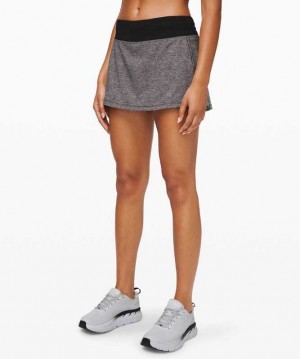 Lululemon Pace Rival (Regular) No Panels 13" Kadın Etek Siyah Siyah | KCMPZQ-219
