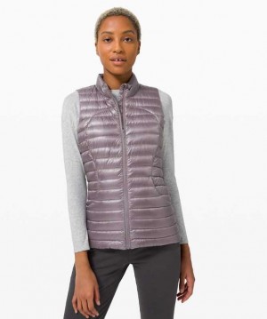 Lululemon Pack it Down Vest Shine Kadın Mont Lunar Rock | QMTZJE-079