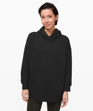 Lululemon Perfectly Oversized Kadın Kapşonlu Siyah | DURCKX-104