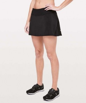 Lululemon Play Off the Pleats Kadın Etek Siyah | KATXYP-530