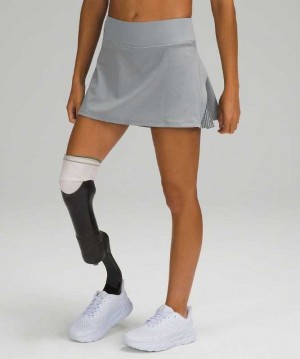 Lululemon Play Off the Pleats Kadın Etek Gri | OUYFWM-578