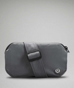 Lululemon Pop it Off Crossbody Çantası Gri Gri | FVORMQ-635