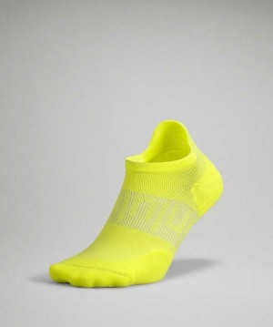 Lululemon Power Stride Tab Erkek Çorap Sarı | GNSUYA-053