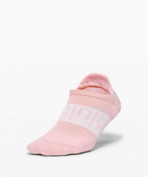 Lululemon Power Stride Tab Kadın Çorap Pembe | JDLHAI-350