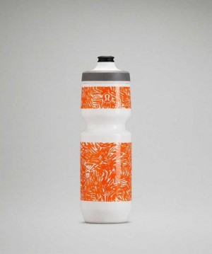 Lululemon Purist Cycling Waterbottle Su şişeleri Beyaz Mercan | NTAMHP-527