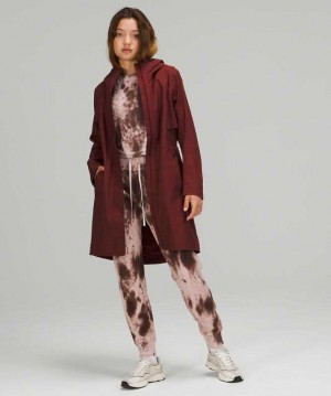 Lululemon Rain Rebel Kadın Mont Kırmızı | TSYNDF-319