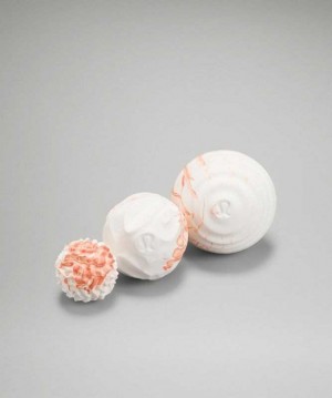 Lululemon Release and Recover Ball Set Teçhizat Pembe Beyaz | HJSRAI-405