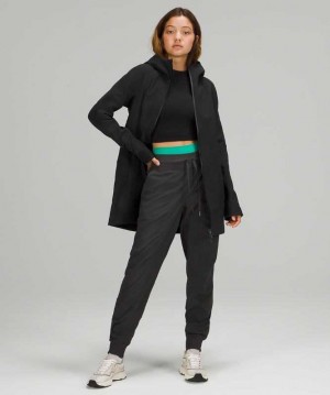 Lululemon RepelShell™ Rain Kadın Mont Siyah | TNLOFV-083