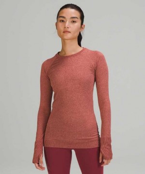 Lululemon Rest Less Pullover Kadın Üstler Pembe | JBRWSQ-309