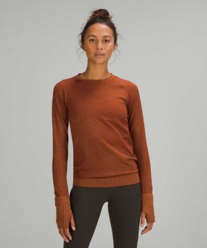 Lululemon Rest Less Pullover Kadın Üstler Kahverengi | NDMWGU-612