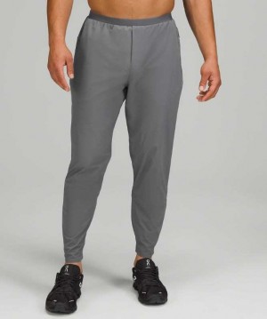 Lululemon Run State Jogger Erkek Pantolon Gri | CYAKNR-493