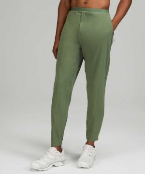 Lululemon Run State Jogger Tall Erkek Pantolon Yeşil | ZYHFIS-279