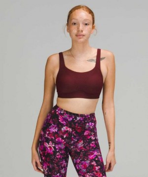 Lululemon Run Times High Support, B–E Cups Kadın Spor Sütyeni Kırmızı | LYKEMO-806