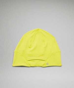 Lululemon Run for It All Beanie Şapkalar Sarı | IPQBUS-107