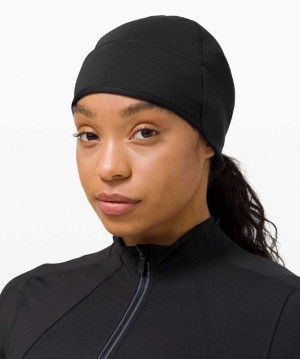 Lululemon Run for It All Beanie Şapkalar Siyah | GKIEHT-812