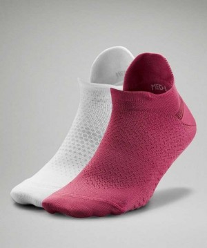 Lululemon SKU:LW9DHLS Kadın Çorap Pembe Beyaz | GXTINM-486