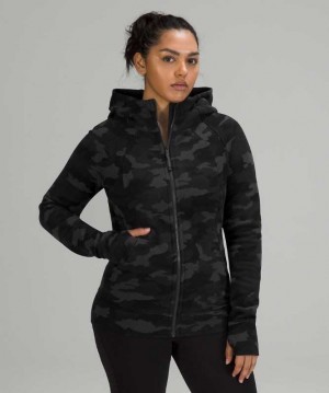 Lululemon Scuba Light Cotton Fleece Kadın Tişörtü Camo Koyu | UCWOAN-021
