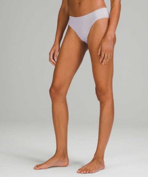 Lululemon Seamless Mid-Rise Bikini Kadın İç Giyim Chrome | HZPMUJ-360