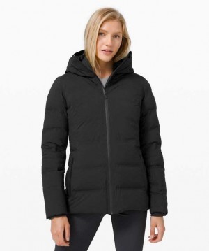 Lululemon Sleet Street Kadın Mont Siyah | PBONXI-591