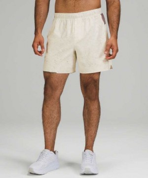 Lululemon Surge 6" Lined Erkek Şort Beyaz | SKDGOI-297