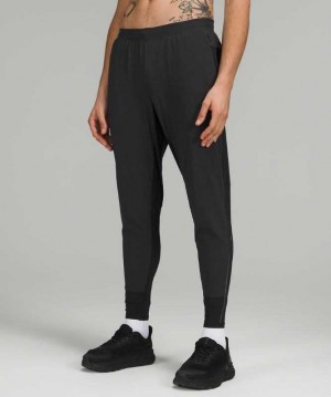 Lululemon Surge Hybrid Panter Length Erkek Pantolon Siyah | PWKLBJ-903