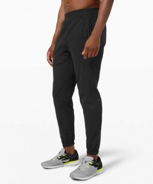 Lululemon Surge Joggerer Length Erkek Pantolon Siyah | PXZDYE-327