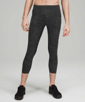 Lululemon Surge Tight 22" Nulux Erkek Pantolon Siyah | IRLKQA-601