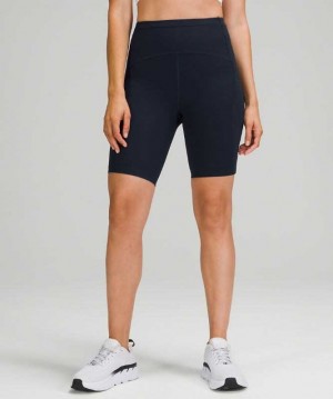 Lululemon Swift Speed High-Rise 8" Kadın Şort Lacivert | ODMSKF-502