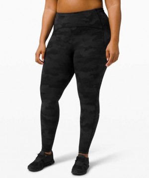 Lululemon Swift Speed High-Rise Tight 31" Kadın Tayt Camo Koyu | VMAHPZ-671