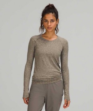 Lululemon Swiftly Tech Long Sleeve 2.0 Kadın Üstler Beyaz | HLQDFX-251